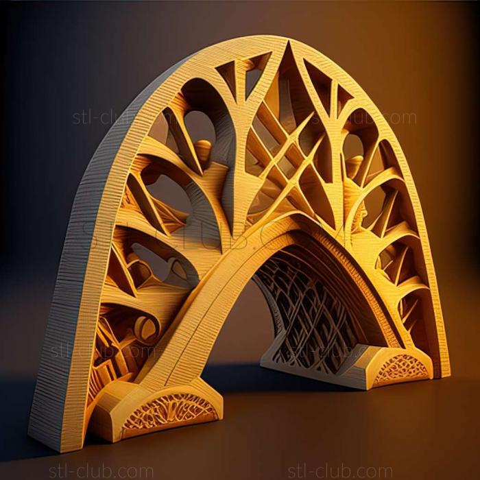 3D model bridge (STL)